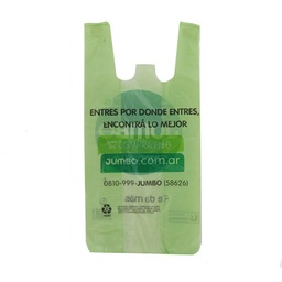 Bolsa Cliente Jumbo Atiles Mediana Verde