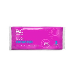 Jabón de Tocador Cremoso X3u Family Care