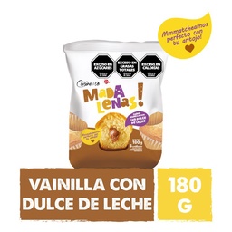 Madalenas Vainilla con Dulce de Leche Cuisine And Co 180 gr