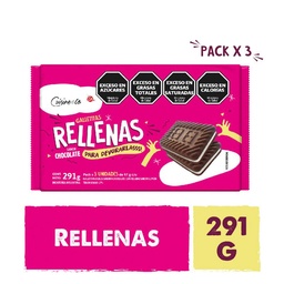 Galletitas Chocolate Rellenas x 291 gr Cuisine & Co