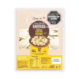 Ravioles 4 Quesos 500gr Cuisine & Co Nbe Mp