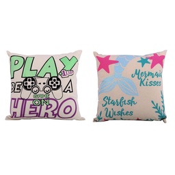 Almohadon Kids Glitter 40x40