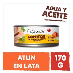 Lomo de Atun en Aceite Vegetal Cuisine-co 120 gr