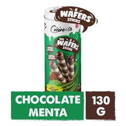 Cubanitos Waffers Menta y Chocolate Cuisine & Co 130 gr