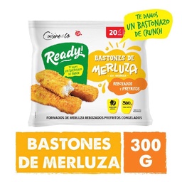 Bastones de Merluza Rebozados 300 gr Cuisine & Co