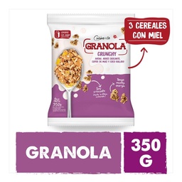 Granola Crunchy 3 Cereales con Miel 350 gr Cuisine & Co