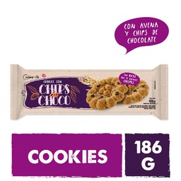 Galletitas con Chips de Chocolate Cuisine And Co 186 gr