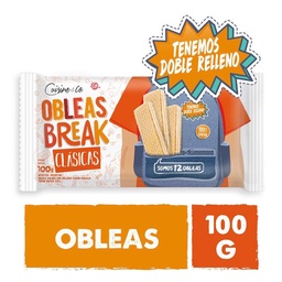 Obleas Clasicas Sabor Naranja Cuisine And Co 100 gr