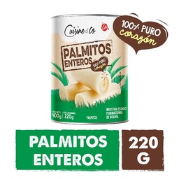 Palmitos Enteros 220 gr Cuisine & Co