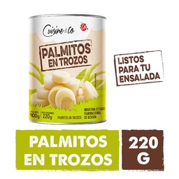 Palmitos Trozos  Cuisine & Co 400 gr