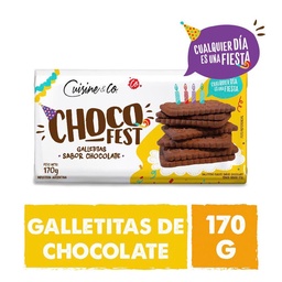 Galletitas Chocofest Cuisine And Co. 170 gr