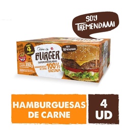 Hamburguesas Cuisine And Co. de Carne 332 gr