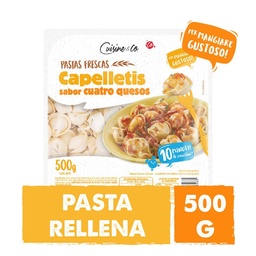 Capellettis Cuisineyco 4 Quesos x500 gr