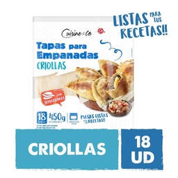 Tapas Criollas Cusine y Co 450 gr