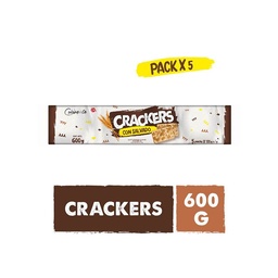 Crackers con Salvado Cuisine And Co 5 u