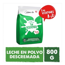 Leche en Polvo Descremada Cuisine And Co. 800 gr