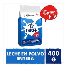 Leche en Polvo Entera Cuisine And Co 400 gr