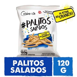 Palitos Salados Cuisine-co 120 gr