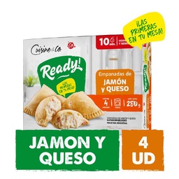 Empanadas Cuisine y Co Jamon y Queso  4 u