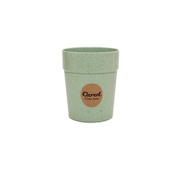 Vaso Carol Verde Areia 420 ml