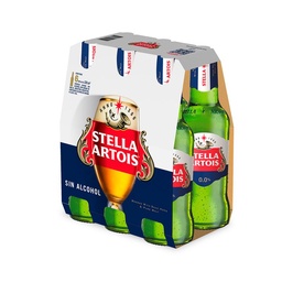 Cerveza Stella Artois 330 cc Sixpack