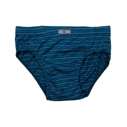 Slip Eyelit Hombre Algodon y Lycra Rayado Talle 3