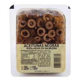 Aceitunas Negras Marvavic en Rodajas 140 gr