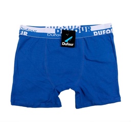 Boxer Dufour Hombre Algodon y Lycra  Elastico Doble T.3 x 1 Unidad -12024