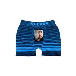 Boxer Dufour Hombre Rayado Sin Costura T.3 Melange-11943,2 Sin Eleccion x 1 Unidad