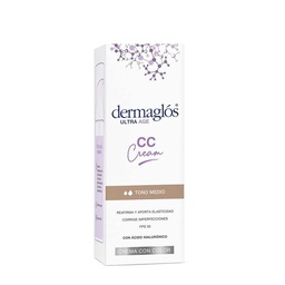 Crema Dermaglos Ultra Tono Medio 50gr