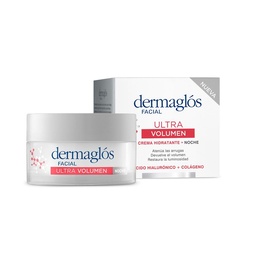 Crema Facial Dermaglós Volumen Noche 50g