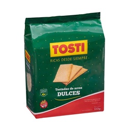 Tostadas de Arroz Dulces Tosti 110 gr