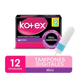 Tampones Kotex Mini 12