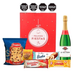 Caja Navideña Roja 1 u