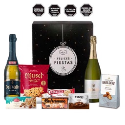 Caja Navideña Negra 1 u