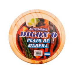 Plato de Madera Digono 25 cm