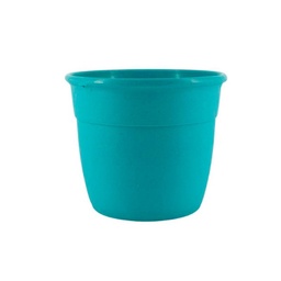 Maceta Simil Madera Azul 12 Beruplast