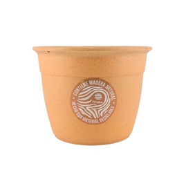 Maceta Simil Madera Arena 16 Beruplast