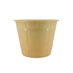 Maceta Face Madera Arena 15 Beruplast