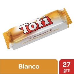 Chocolate Tofi Blanco Relleno 27 gr