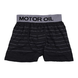 Boxer Hombre Mel Negro  Raya Cint Negro   Morley  t.m