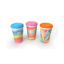 Vaso Plastico 16 Oz Contapa Multicolor Zott x 1 u