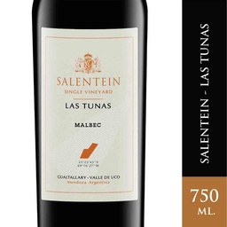 Vino Salentein Las Tunas Malbec 750cc