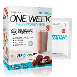 One Week Gentech Sabor Chocolate 175g