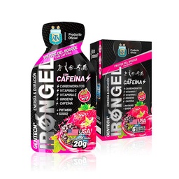 Iron Gel Gentech Sabor Frutos Del Bosque con Cafeina