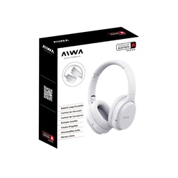 Auricular Aiwa Vincha Blanco Ava-bt301b