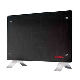 Convector Vidrio 2000W Negro Axel