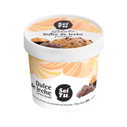 Helado Premium Sei Tu Dulce de Leche Granizado 400 gr