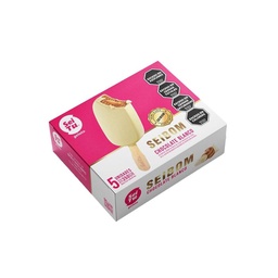 Helado Palito Seibom Chocolate Blanco 5 u