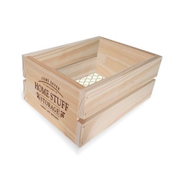 Caja Madera Natural Grabado 15x21 Tierra